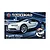 Airfix Quickbuild Bugatti Chiron model kit packaging featuring a blue and white car on a dark background.