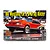 Revell 1/25 scale 1990 Ford Mustang LX 5.0 Drag Racer plastic model kit box art showing a red drag car on a track.