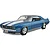 Revell 1/25 1969 Chevrolet Camaro Z/28 Scaled Plastic Model Kit 85-7457