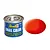 A 14ml tin of Revell Email Color enamel paint in matte luminous orange, shown next to a circular swatch of the paint color.