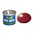 A 14ml tin of Revell Email Color enamel paint in silk purple red, shown next to a color swatch of the paint.