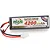 NXE 7.4v 4200mAh 40C Rounded Hard Case LiPo Battery 4200HCR402STAMIYA