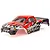 HSP 1/10 Binturong Truck Painted Red Body Shell 10110A