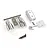 RPM Chrome Shotgun Style Model Intake & Blower Set 73543