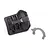 Traxxas TRX-6 Black Rear Differential Cover w/ Grey T-Lock Fork 8847