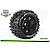 Louise 3.8" ST-Pioneer MFT Tyres on (0 Offset) Black Rims - Glued Wheels 2Pcs L-T3325B