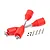 Rovan 9mm Drive Shaft (Replaceable Pins) /w Red Rubber Boots 2Pcs 850671