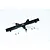 GPM Black Aluminium TRX-4 & TRX-6 Mercedes Benz Rear Bumper w/ Drop Hitch TRX6330R-BK