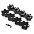 Yeah Racing Black 7075 Aluminium Maxx 4S 17mm Wheel Hex Set TRMA-001BK