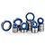 Plaig RC 1/10 Traxxas Slash 4X4 V2 Premium Bearing Kit 794179241196