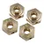 Yeah Racing SCX10 III & Capra High Mass Brass 12mm Hexes 4Pcs AXSC-019