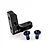 Power HD black aluminium EP-Y servo mount with two matching black screws on a white background.