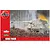 Airfix 1/35 scale King Tiger tank plastic model kit box art featuring a tank in a war-torn city setting.