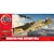 Airfix 1/48 scale Boulton Paul Defiant Mk.I plastic model kit box art showing the aircraft in flight over clouds.