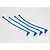 Traxxas Blue Silicone Body Pin Retainers 4Pcs 5751