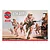 Airfix 1/76 scale WWII British 8th Army Infantry plastic model kit box art showing soldiers running alongside a tank.