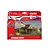 Airfix 1/72 Sherman Firefly tank model kit starter set in red packaging, including paints, brush, and glue.