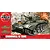 Airfix 1:76 scale Cromwell IV Tank plastic model kit box art showing a green tank firing in a war-torn urban setting.