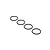 ARRMA 14x16.4x1.2mm Rubber O-Rings 4Pcs ARA716031
