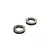Two ARRMA metal shielded ball bearings shown from an angled perspective against a white background.