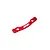 ARRMA Red 7075-T6 Aluminium Ackerman Plate ARA340174