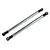 Maverick Aluminium 146mm Non-Adjustable Steering Turnbuckles 2Pcs - Gunmetal MV25020