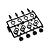 ECX 1/10 2WD Shock Parts Set ECX1038