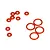 ECX 1/10 2WD Shock O-Ring Set ECX1043