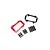 ARRMA Red & Black Aluminium Servo Mount Set ARA320574