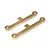 Maverick Aluminium Suspension Arm Pin Braces 2Pcs - Gold MV22725