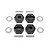 Maverick 12mm Wheel Hexes 4Pcs w/ Hardware 150150