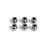 Maverick Gunmetal 8mm Shock Pivot Balls 6Pcs 150026