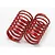 Traxxas 1/16 GTR (Orange 1.76 Rate) Shock Springs 2Pcs 7145