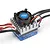 Maverick MSC-22BL 80A brushless electronic speed controller with a cooling fan and silver heatsink on a white background.