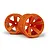 Maverick 2.8" Orange 5 Spoke Rims 2Pcs 150165
