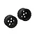 ARRMA 4.9" Black 5 Spoke MT Rims 2Pcs ARA510123