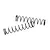 ECX Black Medium Rear Springs 2Pcs ECX1042