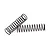 ECX Black Medium Front Springs 2Pcs ECX1041