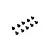 Axial 3x6mm Fine Thread Counter Sunk Head Screws 10Pcs AXI235174