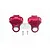 GPM Aluminium Front or Rear Differential Output Yokes 2Pcs - Red MAG012-R