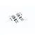 GPM Stainless Steel SCX24 Front & Rear Differential Skid Plate Set SCX24333X-OC