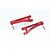 GPM Aluminium Front Upper Suspension Arms 2Pcs - Red MAM054-R