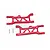 GPM Aluminium Front Lower Suspension Arms 2Pcs - Red MAKS055-R