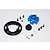 GPM HD Steel 18T/53T 1Mod Pinion & Spur Gear Set w/ Blue Aluminium Gear Adapter TXM355318T-B