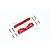 GPM Aluminium Rear Lower Suspension Mounts 2Pcs - Red MAKX009-R