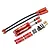 Yeah Racing 1/10 Red 100mm Desert Lizard Piggyback Internal Spring Shocks 2Pcs DDP-100RD