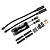 Yeah Racing 1/10 Black 100mm Desert Lizard Piggyback Internal Spring Damper 2Pcs DDP-100BK