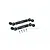 GPM Aluminium Front & Rear CVD Driveshafts 2Pcs - Black SCX3037SA-BK