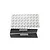 GPM Racing black stainless steel tread hood plates with 3M adhesive backing and small mounting screws.