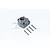 GPM Aluminium Front or Rear Gearbox Cover - Grey CP012A-GS